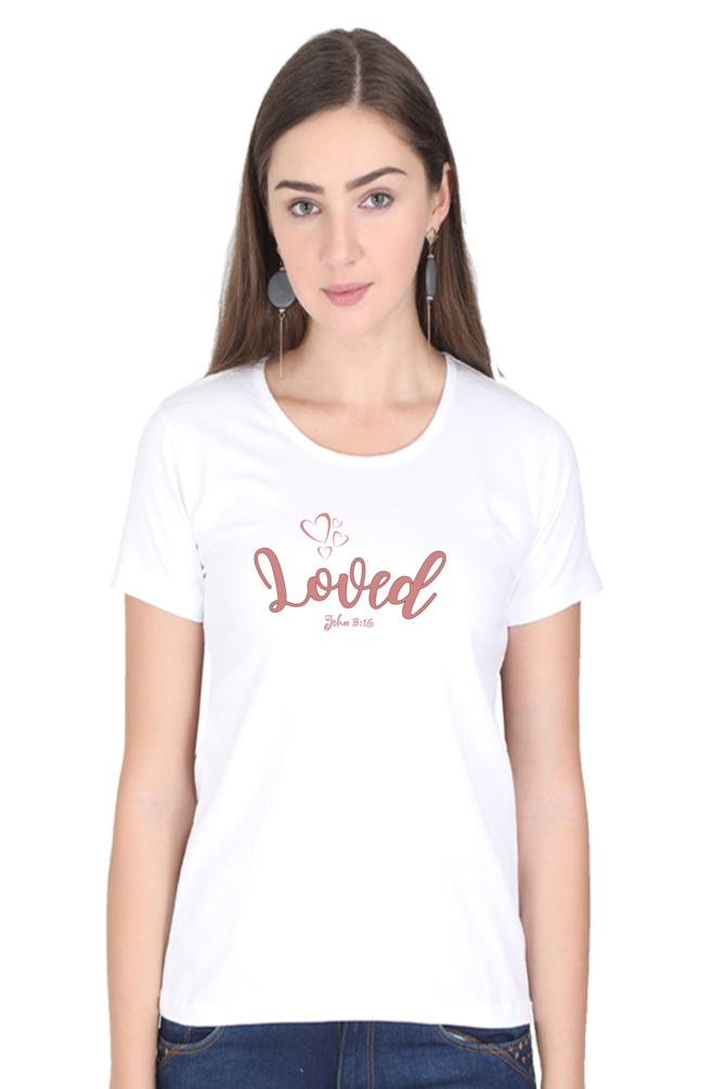 Female "John 3:16" Tees