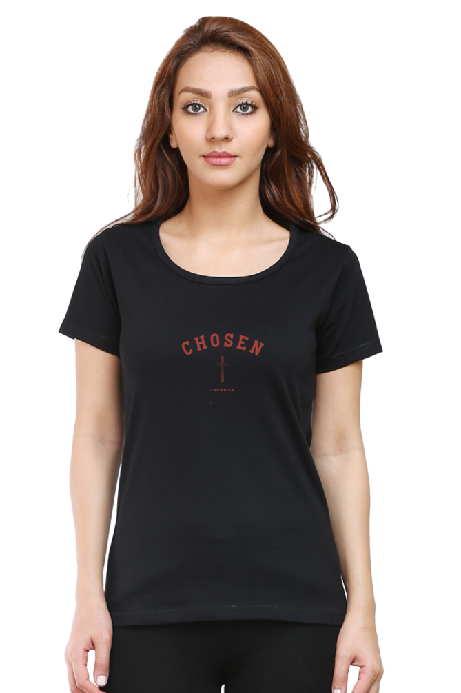 Female "Chosen" Christian Tees