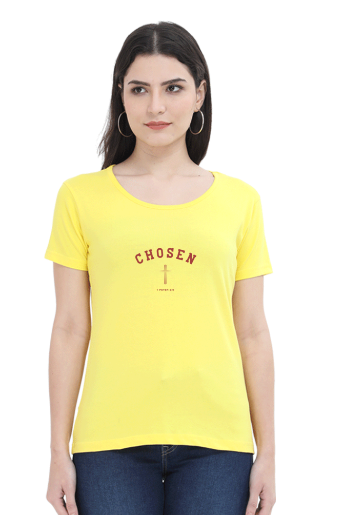 Female "Chosen" Christian Tees