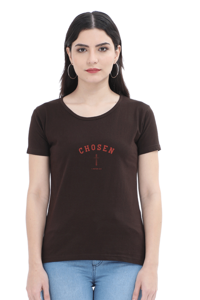 Female "Chosen" Christian Tees