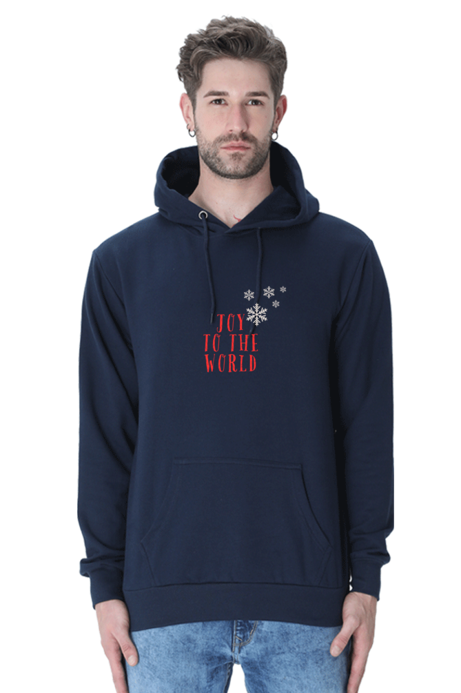 Male "Joy to the World" Hooded Sweatshirt