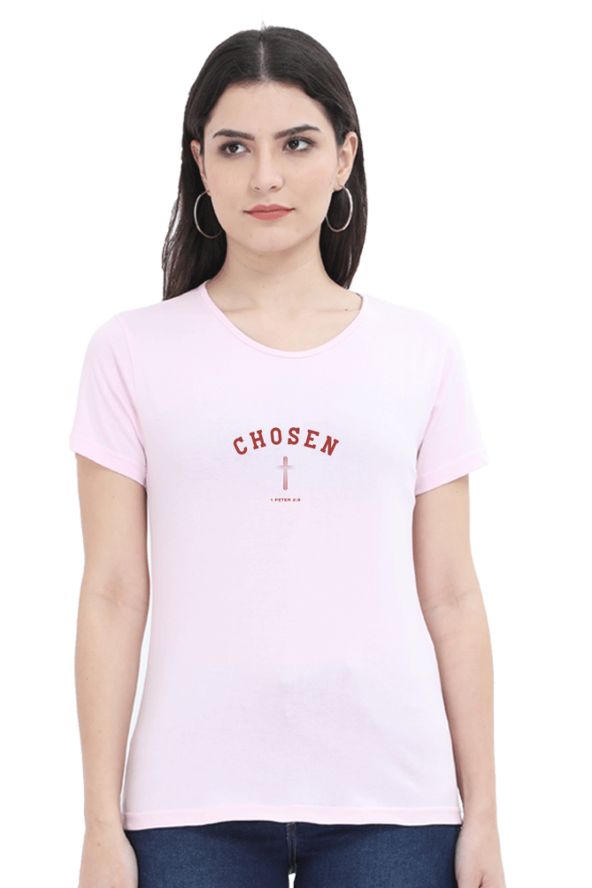 Female "Chosen" Christian Tees