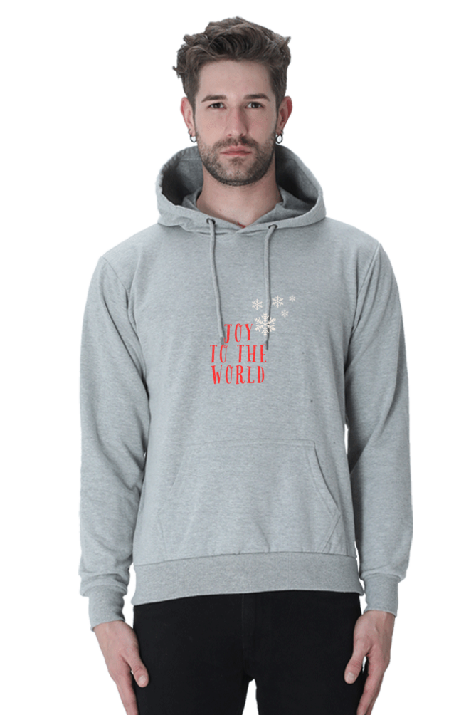 Male "Joy to the World" Hooded Sweatshirt