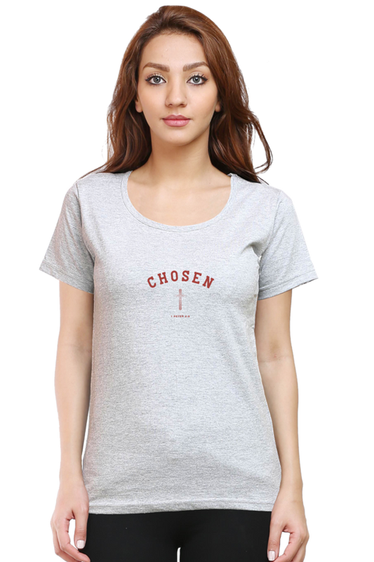 Female "Chosen" Christian Tees