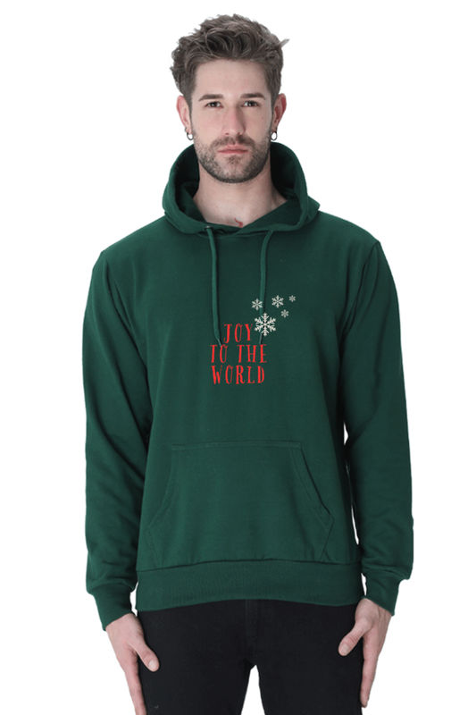 Male "Joy to the World" Hooded Sweatshirt