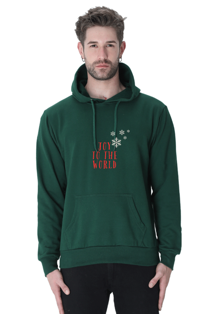 Male "Joy to the World" Hooded Sweatshirt